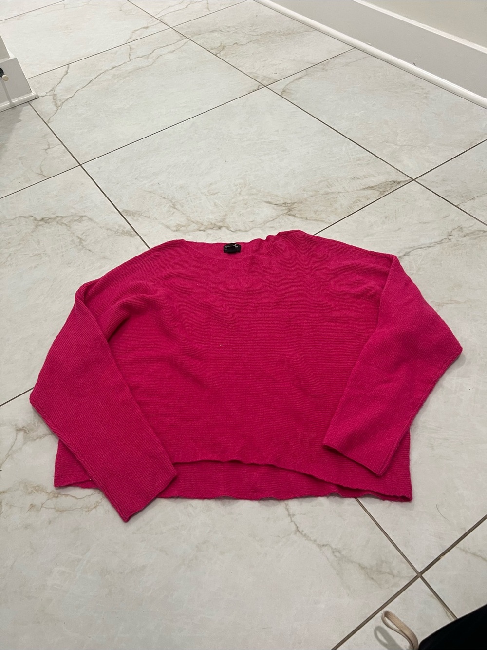 Free Press Pink Knit Sweater Size Medium